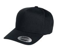 Flexfit Casquette Mixte 5-Panel Courbée Classique Snapback Noir Taille Unique