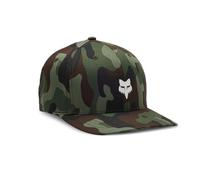 Fox Racing Casquette Fox Head Camo Tech Flexfit - Camouflage vert - Taille L Homme