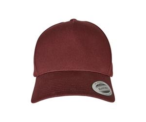 Casquette snapback incurvÃ© 5 panneaux Flexfit Classic Rouge TU