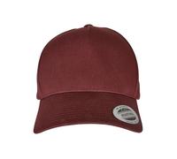 Casquette snapback incurvé 5 panneaux Flexfit Classic - bordeaux - TU