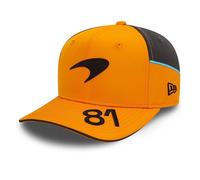 Casquette Snapback McLaren Racing Oscar Piastri Formule 1 Homme Orange - NEW ERA - 9FIFTY S/M