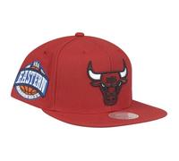 Mitchell & Ness Casquette Snapback NBA Conference Patch Chicago Bulls Blanc Homme
