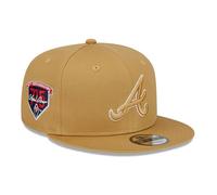 Casquette Snapback - New Era - 9FIFTY - Atlanta Braves - 100% Coton - Beige S/M