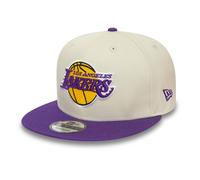 New Era Casquette 9FIFTY Los Angeles Lakers – Logo NBA – Blanc M/L