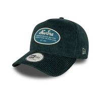 Casquette snapback - NEW ERA - 9FORTY E-Frame Cord - Velours côtelé - Patch New Era - Vert foncé Taille unique