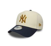 New Era Casquette MLB New York Yankees 9FORTY Patch World Series - Crème One Size