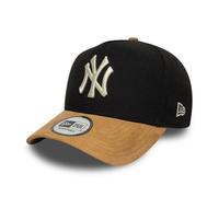 Casquette New Era Suede Visor E-Frame New York Yankees noir marron