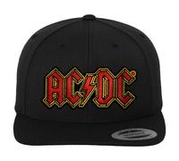 Casquette Snapback Premium Ajustable Avec Logo AC/DC Officiellement Licenciée