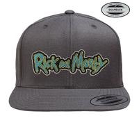 Casquette Snapback Rick and Morty Officielle Premium Noire
