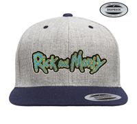 Casquette Snapback Rick and Morty Officielle Premium Noire