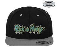 Casquette Snapback Rick and Morty Officielle Premium Noire