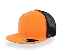 Casquette snapback style trucker Atlantis Headwear Mesh-S Orange 58 cm