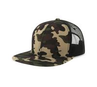 Casquette snapback style trucker Atlantis Headwear Mesh-S Vert 58 cm