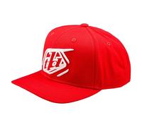 Casquette snapback Troy Lee Designs Curved Rouge TU