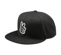 Casquette snapback Troy Lee Designs Flat Bill Peace Noir TU