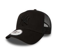 Casquette Snapback Trucker New Era pour homme ~ New York Yankees noir/noir