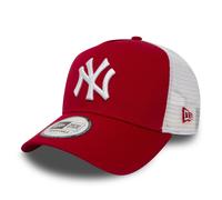 Casquette Snapback Trucker New Era pour homme ~ New York Yankees rouge/blanc