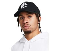Under Armour Casquette de baseball UA Curry Snapback pour homme Noir/Blanc Taille unique