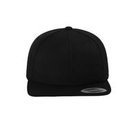 Casquette snapback - Urban Classics - Classic - Noir - 80% acrylique - Confort optimal Taille unique