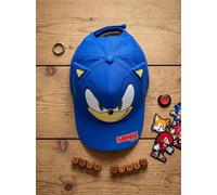 Casquette Sonic Enfant Ajustable Bleu TU
