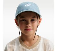 Casquette souple en denim Nike Club pour enfant Aegean Storm/Blanc TAILLE UNIQUE