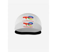 Casquette sous-casque Team TotalEnergies Été 2025 blanc