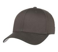 Flexfit Casquette Youth Laine peignée Gris foncé/noir Taille 63-64