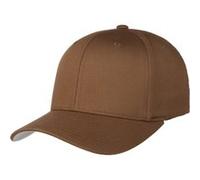 Flexfit Casquette de baseball unisexe Wooly Combed Bleu/Marron XXL