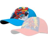 Casquette Spider-Man - Casquette Marvel pour enfants avec design super-héros bleu