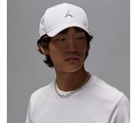 Casquette structurée Jordan Rise avec Jumpman en métal Blanc/Gunmetal M/L