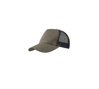 - Casquette style trucker RAPPER - Mixte (Taille unique) (Olive / noir) - UTAB206
