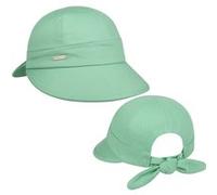 Seeberger Casquette Sunshine Femme - en Coton pour avec Etiquette Visiere Printemps-ete Ete - Taille Unique Vert Clair