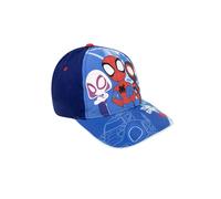 Casquette Super Héros pour enfant - Spiderman bleu TU