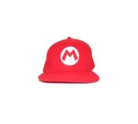 Nintendo Casquette Super Mario Unisexe Badge Rouge 58 cm Taille unique