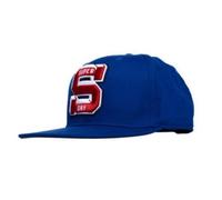 Casquette - Superdry - Bleu - Visière plate - Taille unique ajustable - 100% coton