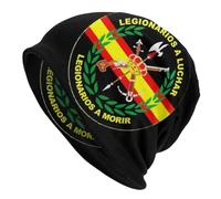 Casquette sur Mesure Unisexe en Maille d’Hiver Bonnet Espagnol Legion Hip hop Casquette Legi n Espa Ola El Novio de La Muerte Bonnets Ski Ca
