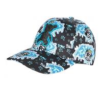 Casquette Teddy Bad Noire et Bleue Strass Look Streetwear Original Baseball - Taille Unique - Noir