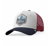 Casquette The Indian Face Born to Sail - blanc/rouge/bleu - TU