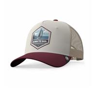 Casquette The Indian Face Born to Sail - marron/gris/rouge - TU