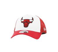 New Era 60348855 Tm Clr Blck Af Chicago Bulls Trucker Cap Rouge