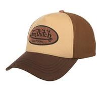 Casquette Tricolour Oval Logo by Von Dutch beige-rouille One Size