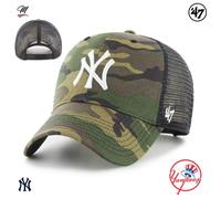 '47 Brand Trucker Cap - Branson New York Yankees Wood Camo