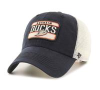 Casquette trucker - 47 Brand - VINTAGE FLUID Anaheim Ducks - Noir - Blanc - Ajustable