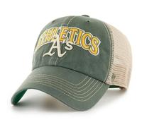 Casquette trucker 47Brand Oakland Athletics Tuscaloosa Vert TU
