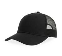 Casquette trucker 5 pans Atlantis Headwear Zion Noir 58 cm