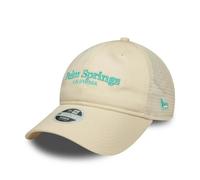 New Era Casquette Trucker 9TWENTY New York Yankees Beige Femme TU