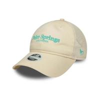New Era Casquette Trucker 9TWENTY New York Yankees Beige Femme TU