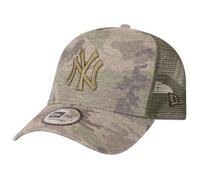 Casquette Trucker A-Frame - NEW ERA - New York Yankees - Bois Camo - Taille Unique - Urbain