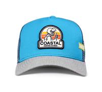 Casquette Trucker Ajustée Haute Teal Coffee À Porter USA Baseball