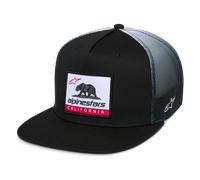 Casquette Trucker Alpinestars Cali Gradient Noir/BlancTaille unique Noir,Blanc